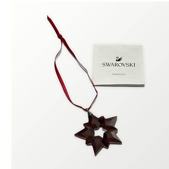 Swarovski Holiday Ornament Small Dark Red - Picture 3 of 5